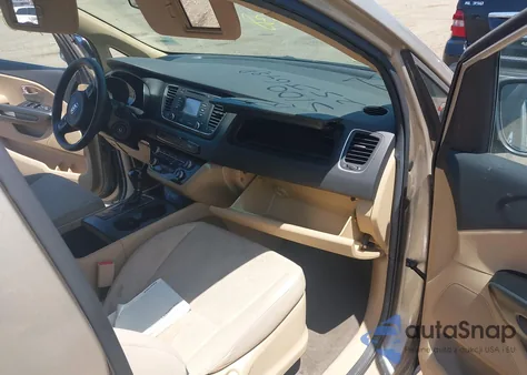 2016 Kia Sedona Lx from USA, damaged, VIN KNDMB5C10G6084342